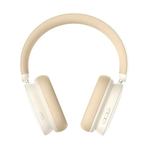 Baseus Bowie H1 ANC Rice White Over-Ear Bluetooth Headphone #NGTW230002