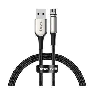 Baseus USB Male to Micro USB Black 2 Meter Magnetic Charging & Data Cable # CAMXC-G01