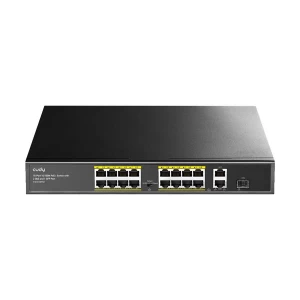 Cudy FS1018PS1 16 Port 10/100Mbps PoE+ Unmanaged Switch