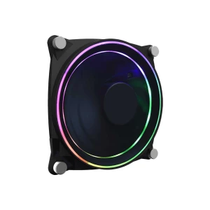 Gamemax GMX-12-DBB 120mm Rainbow ARGB Casing Cooling Fan