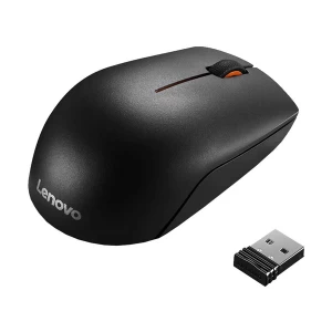 Lenovo 300 Wireless Black Compact Mouse #GX30K79401-3Y
