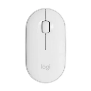 Logitech M350 Dual Mode Pebble Off-White Wireless Mouse (910-005600)