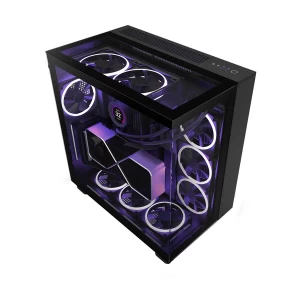 NZXT H9 Elite Black Mid-Tower ATX Gaming Desktop Casing #CM-H91EB-01