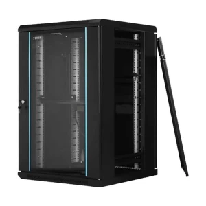 Toten W2 Series 12U 600X600 Wall mounted server cabinet and toughened glass front door #W2.6612.9001