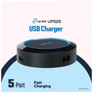 TP-Link 5 Port USB Charger Portable HUB #UP525, 25W