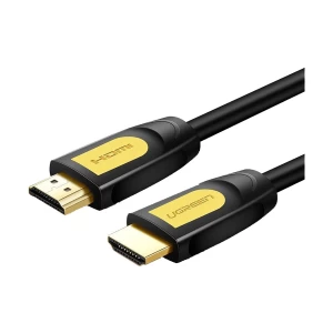 Ugreen 10128 HDMI Male to Male Black-Yellow 1.5 Meter Cable # 10128