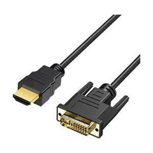 Yuanxin HDMI Male to DVI Male 1.8 Meter Black Cable # YHD-001