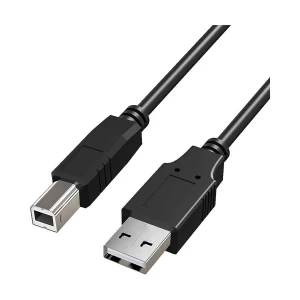 Yuanxin USB Type-A Male to Type-B Male, 3 Meter, Black Printer Cable # YUX-008