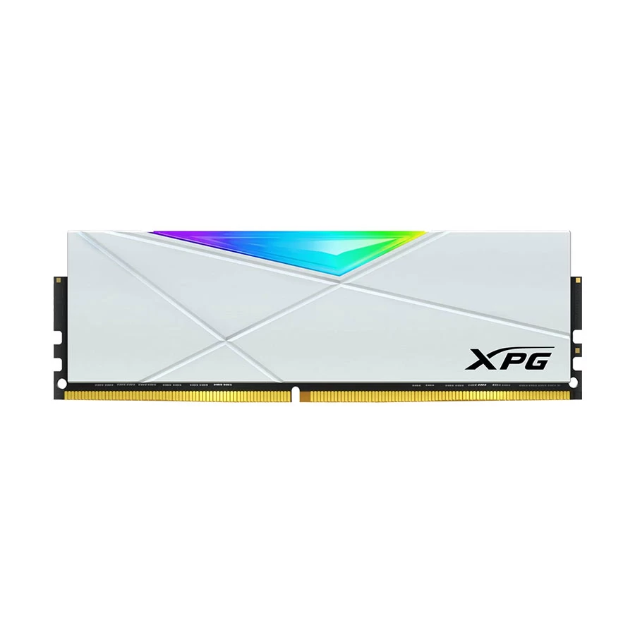 Adata XPG Spectrix D50 RGB White Edition 16GB DDR4 3200MHz Gaming Desktop RAM #AX4U320016G16A-SW50
