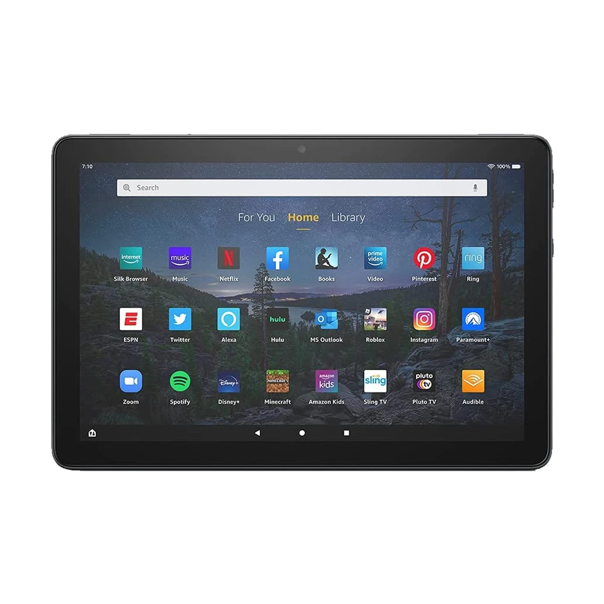 Amazon Kindle Fire HD 10 11th Gen Octa-Core 10.1 Inch 3GB RAM 32GB Storage Black Tablet with Alexa Hands-free