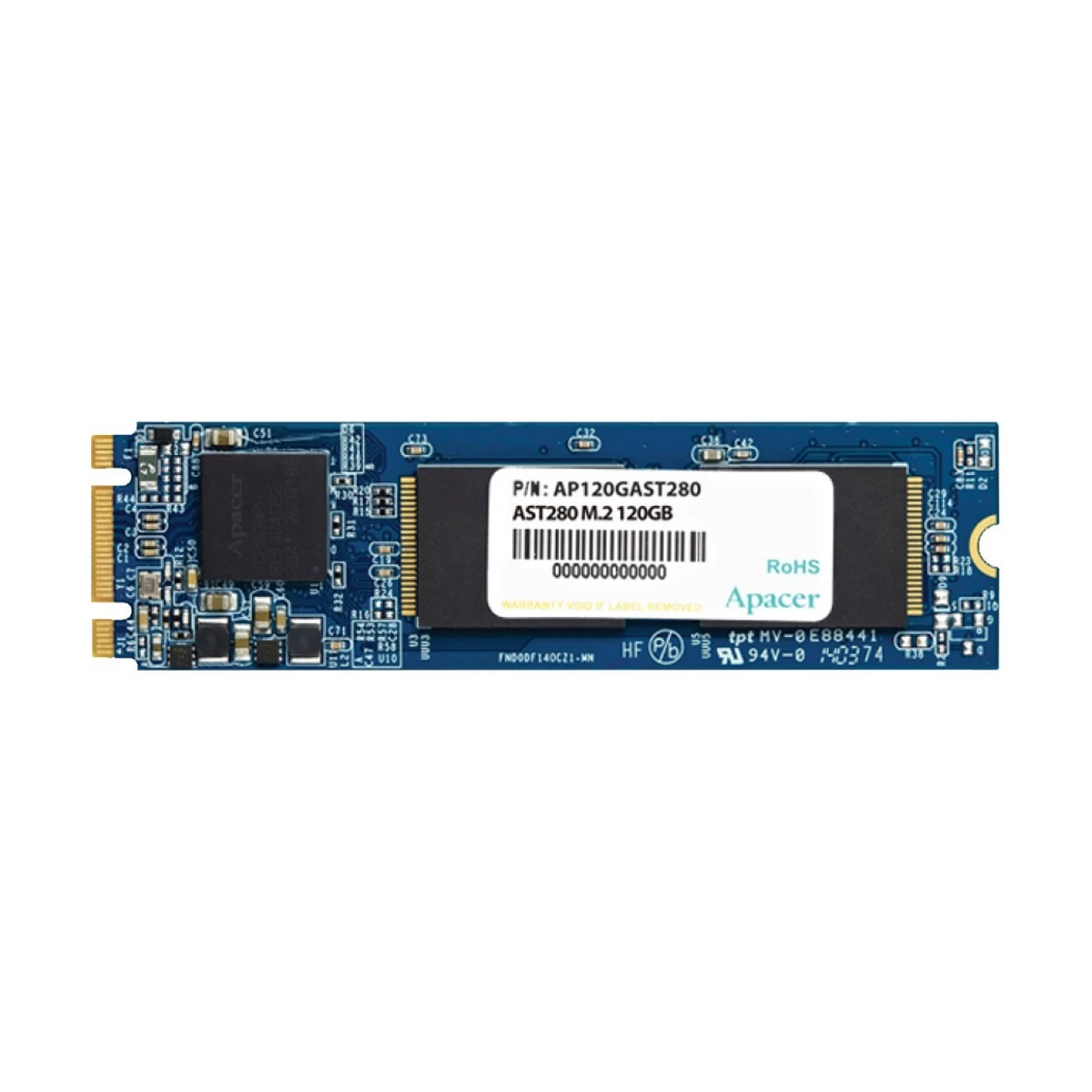 Apacer AST280 120GB SATAIII M.2 2280 SSD#AP120GAST280-1