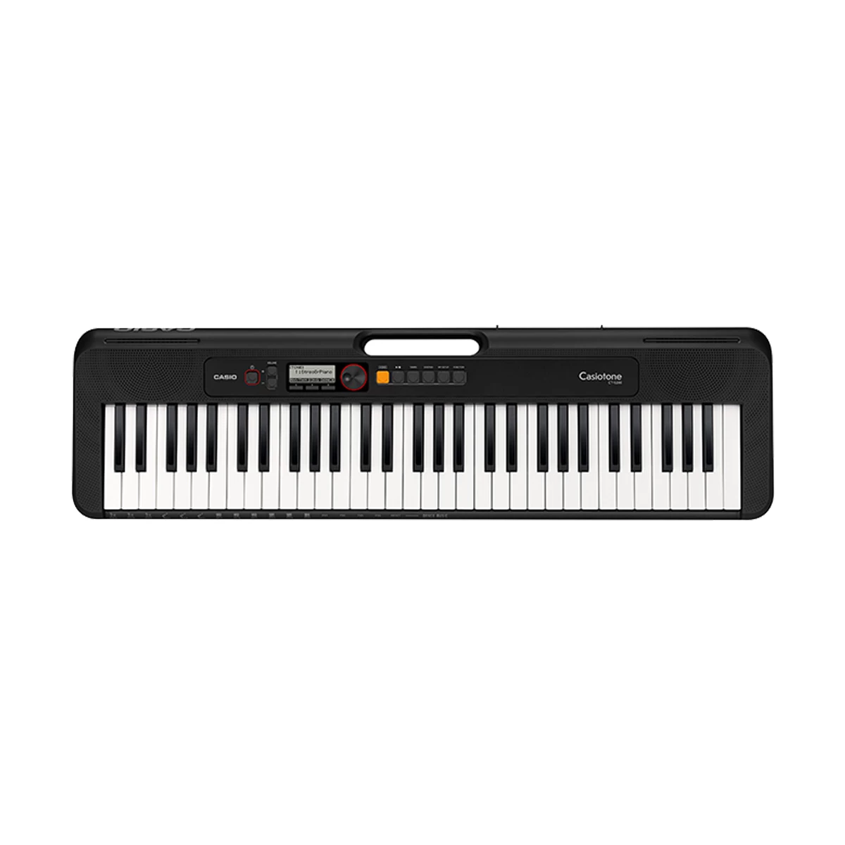 Casio CT-S200BK Black Musical Digital Portable Standard Keyboard Piano with Adapter
