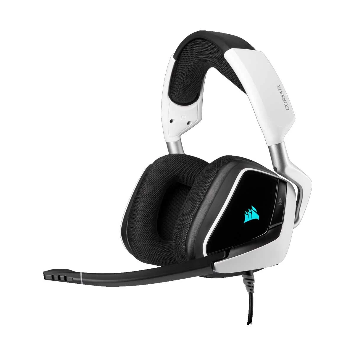 Corsair VOID RGB ELITE USB Premium White (AP) Gaming Headphone with 7.1 Surround Sound #CA-9011204-AP