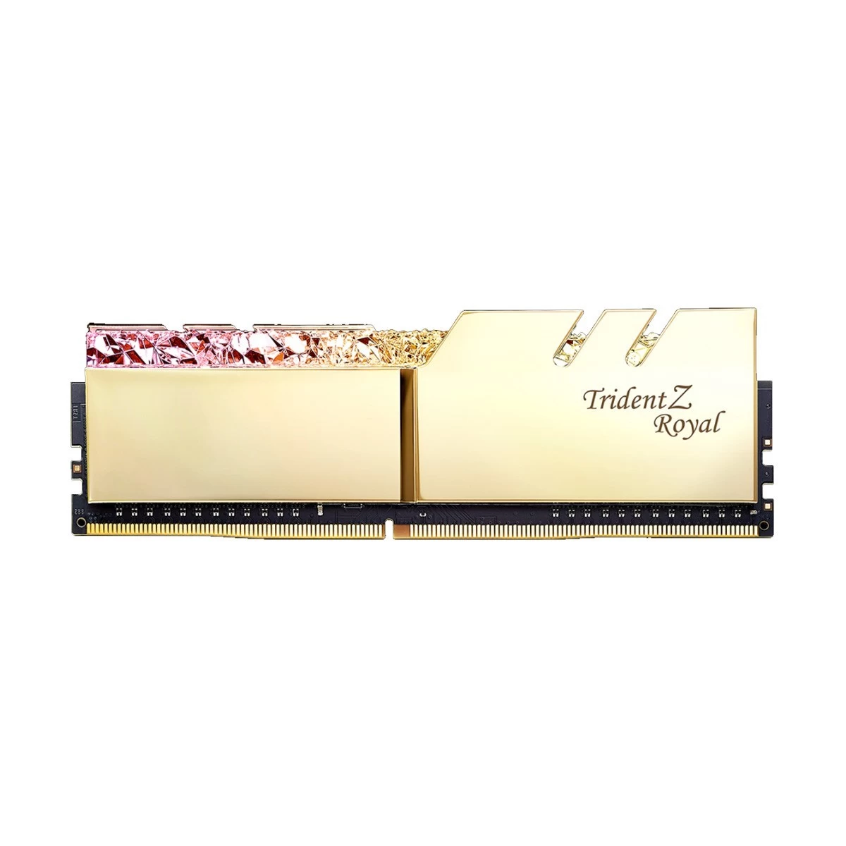 G.Skill Trident Z Royal RGB 8GB DDR4 3200MHz Lustrous Gold Heatsink Desktop RAM #F4-3200C16D-16GTRG