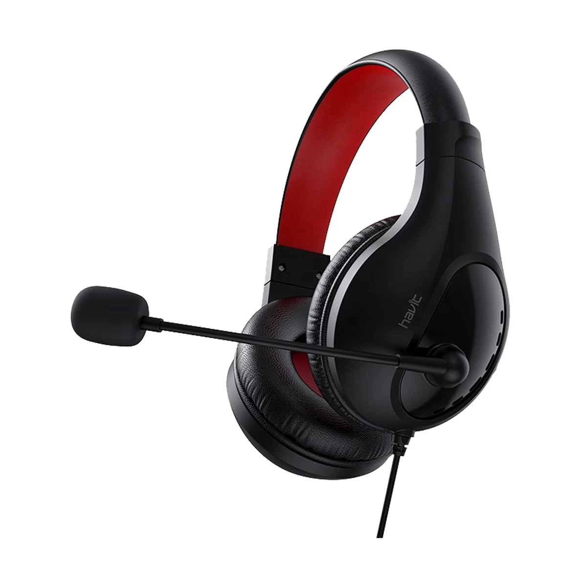 Havit H2116D Wired Black-Red Headphone with Microphone