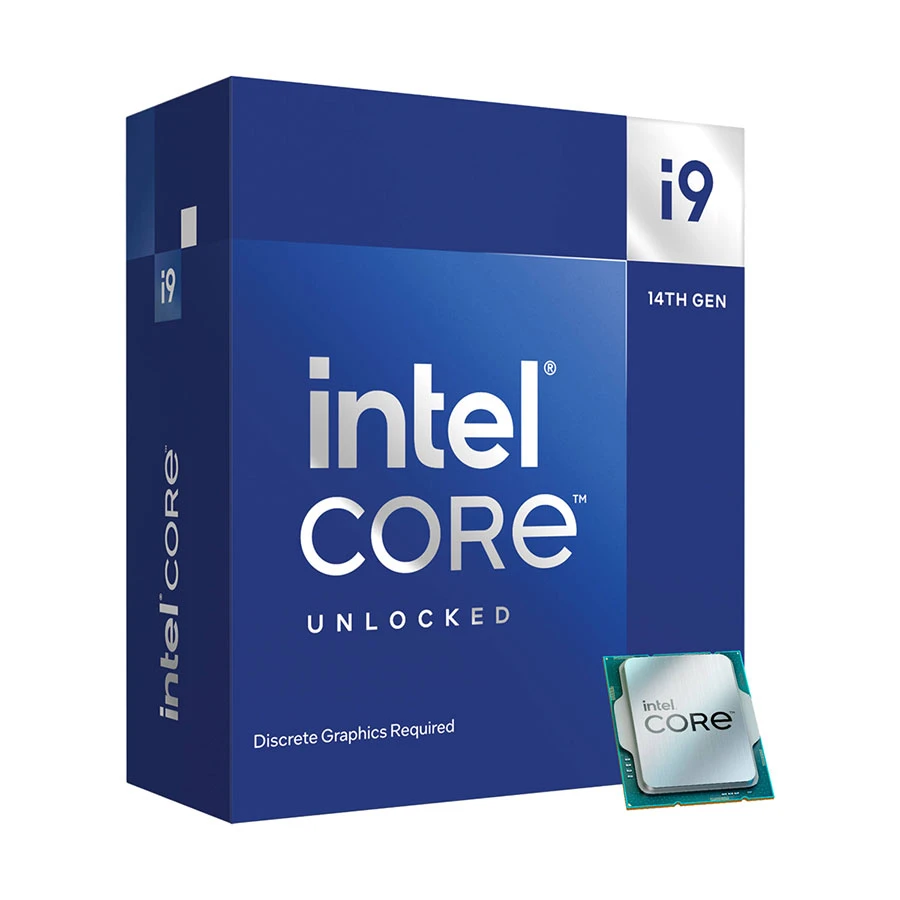 Intel Core i9 14th Gen Raptor Lake Refresh 14900KF Up to 6.00GHz 24 Core LGA1700 Socket Processor (Fan Not Included-Without GPU) (Bundle with PC)