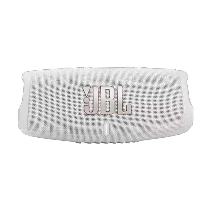 JBL Charge 5 White Portable Bluetooth Speaker with Built-in Powerbank #JBLCHARGE5WHT