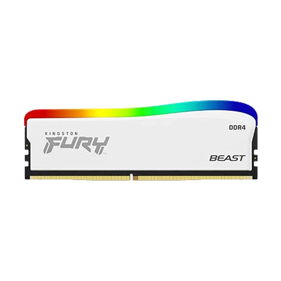 Kingston FURY Beast Special Edition 8GB DDR4 3200MHz RGB White Desktop RAM #KF432C16BWA/8