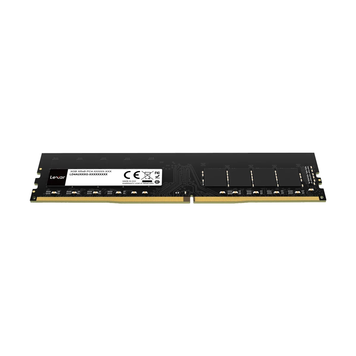 Lexar 8GB DDR4 2666MHz Black Desktop RAM #LD4AU008G-H2666G / LD4AU008G-B2666GSSC
