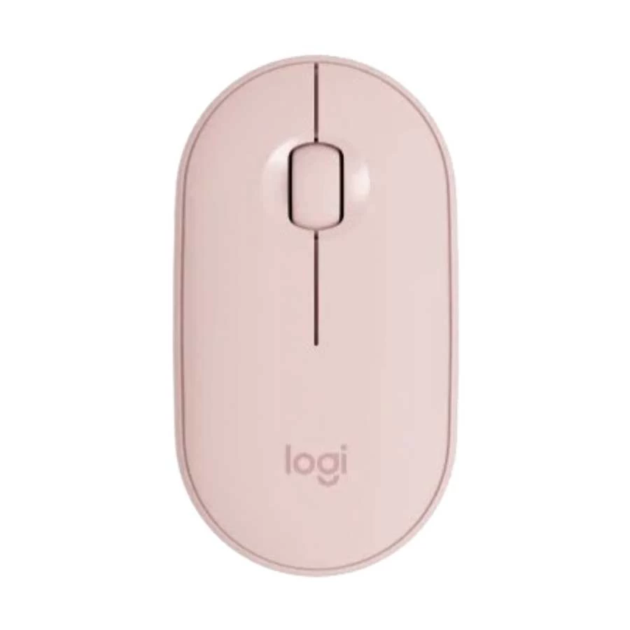 Logitech M350 Dual Mode Pebble Rose Wireless Mouse (910-005601)