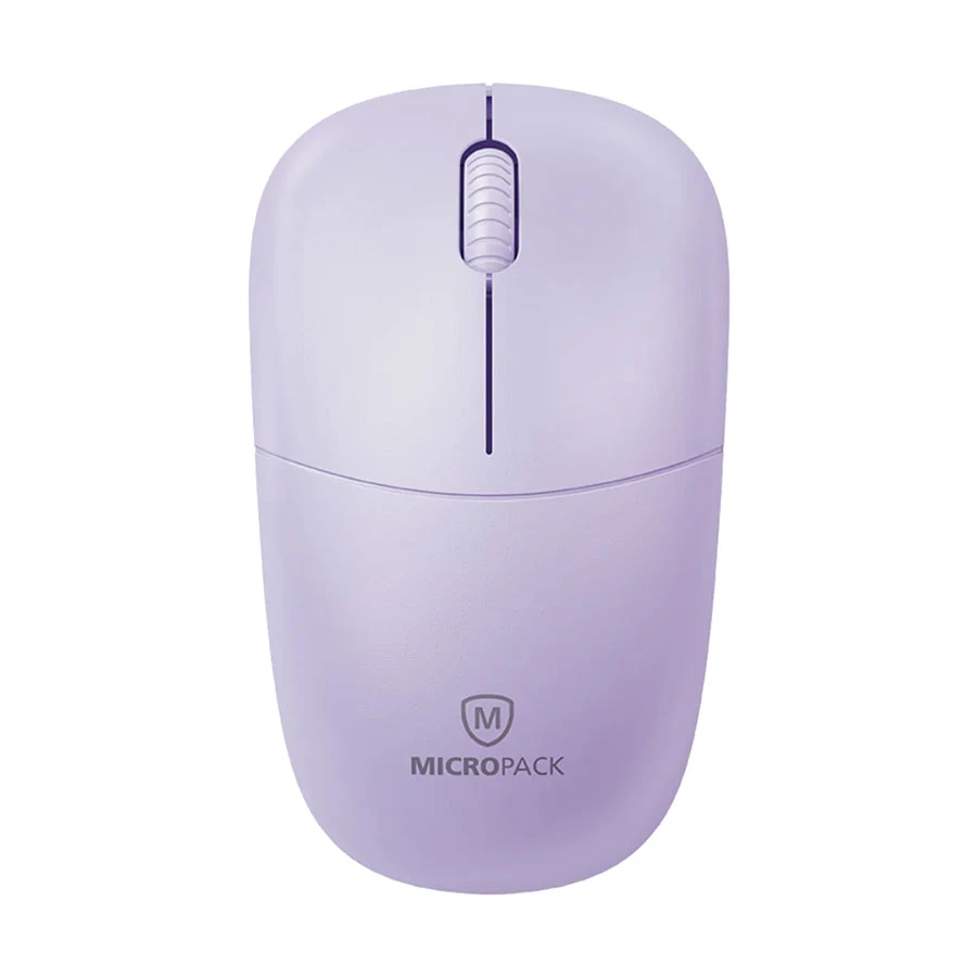 Micropack MP-712W Silent Purple Wireless Mouse