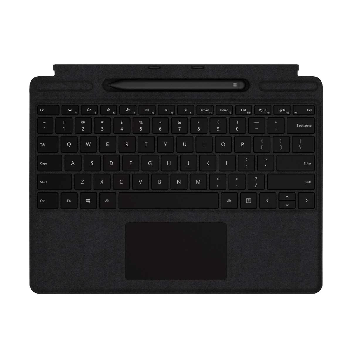 Microsoft Surface Pro Black Signature Keyboard with Slim Pen (For Surface Pro X, 8 & 9) (Bundle with Surface)