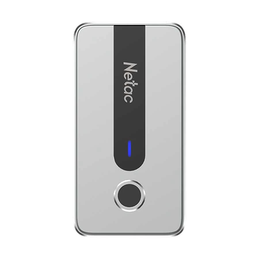 Netac Z11 250GB USB 3.2 Gen 2 Type-C Silver Portable External SSD #NT01Z11-250G-32SL