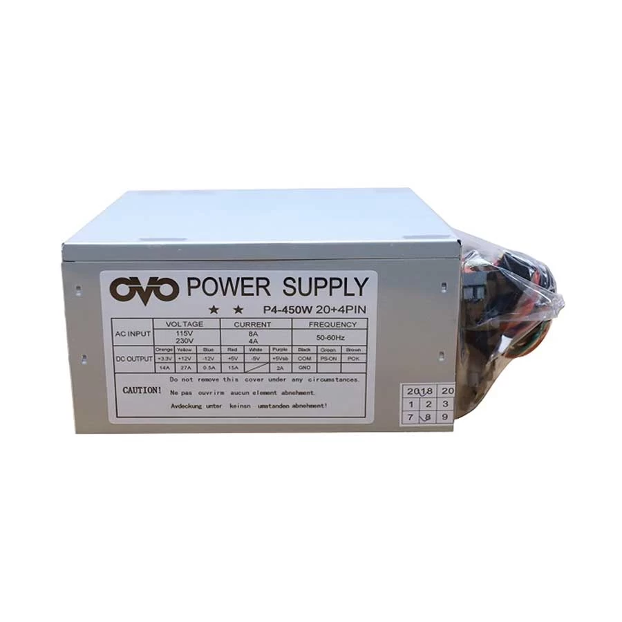 OVO OPS-P4-450 ATX Power Supply (Without Power Cable)