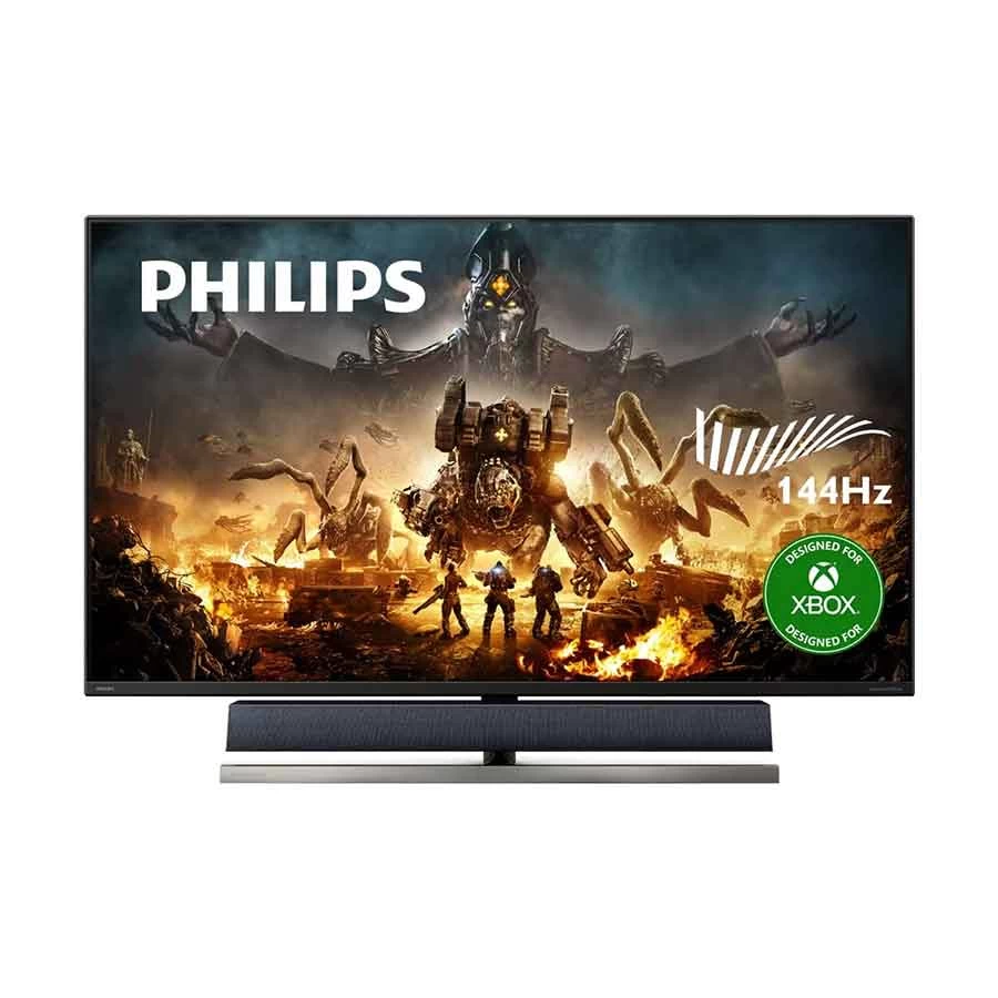 Philips Momentum 559M1RYV/27 55 Inch 4K UHD VA LCD HDMI, DP, USB, Audio Black Gaming Monitor (No Warranty)
