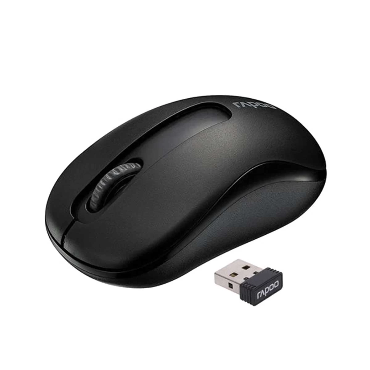 Rapoo M10 Plus Wireless Mouse Price in BD, Black | RAYNS
