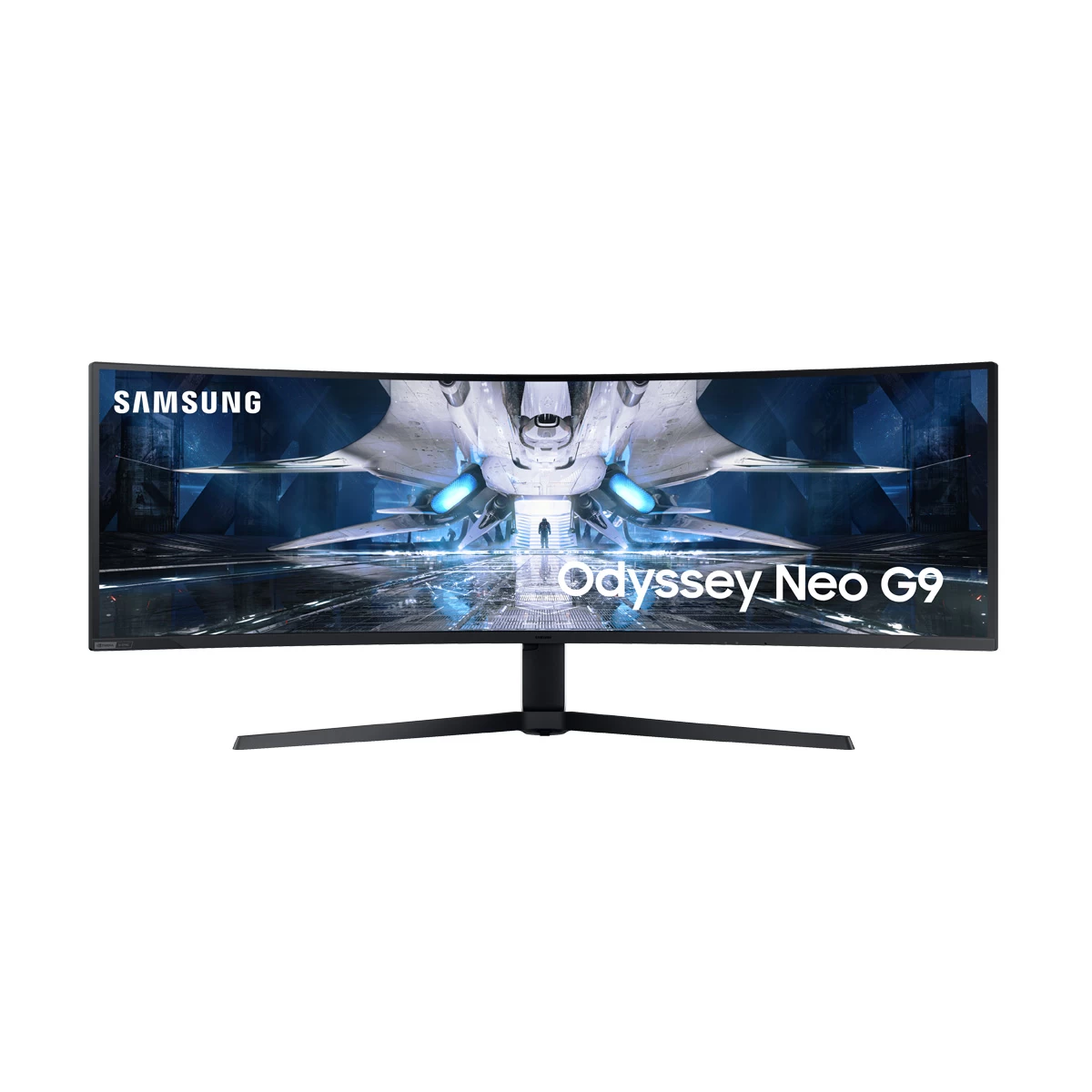 Samsung Odyssey Neo G9 49 Inch DQHD Quantum Mini-LED Curved HDMI, DP, USB Gaming Monitor  #LS49AG952NNXZA / LS49AG950NMXUE