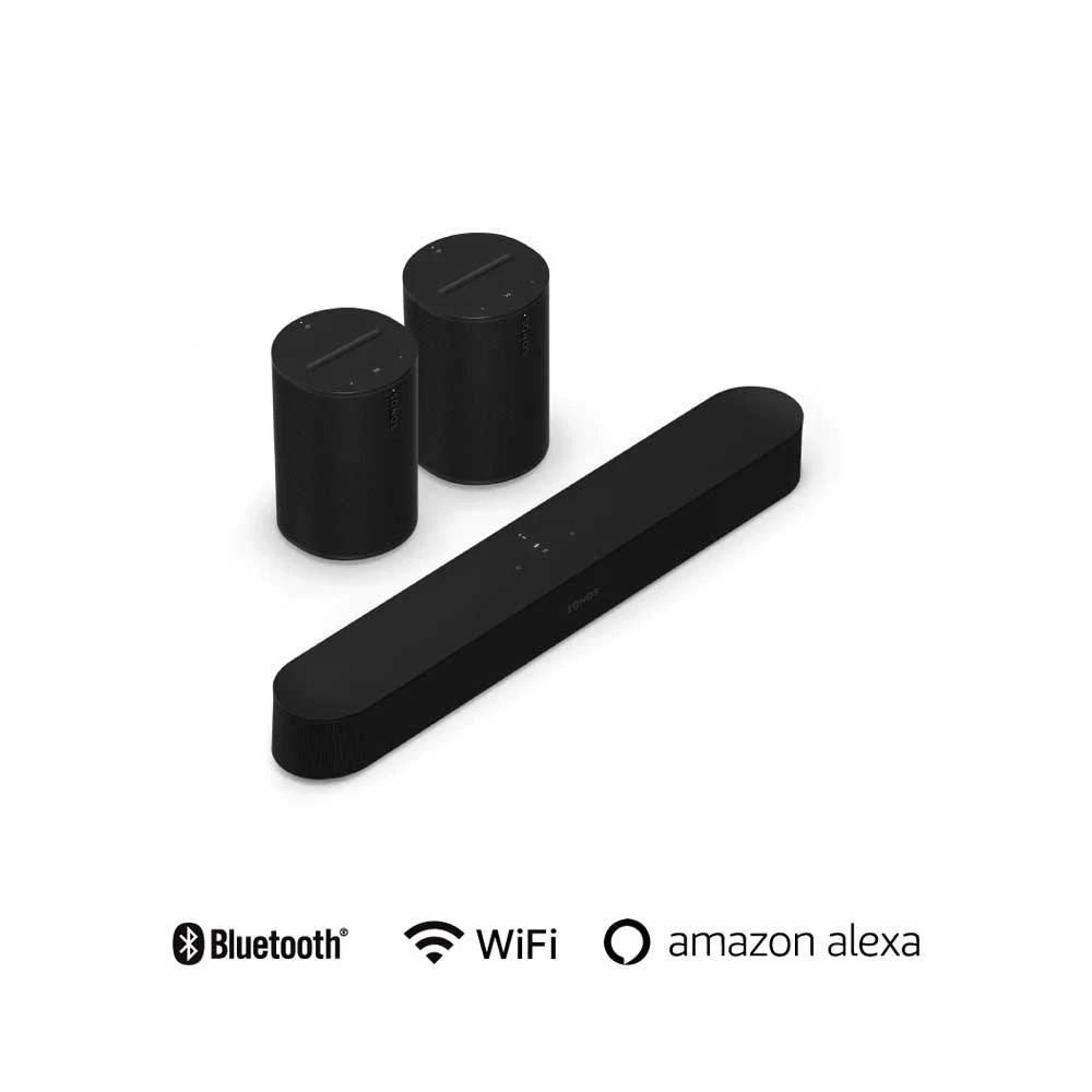 Sonos 5.0 set with Beam and Era 100 Black