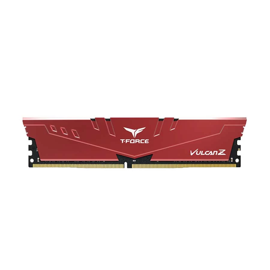 Team Vulcan Z 8GB DDR4 3200MHz Red Heatsink Desktop RAM #TLZRD48G3200HC16C01