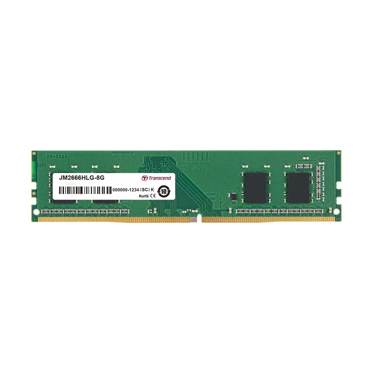 Transcend JetRAM 8GB DDR4 2666MHz U-DIMM Desktop RAM #JM2666HLG-8G