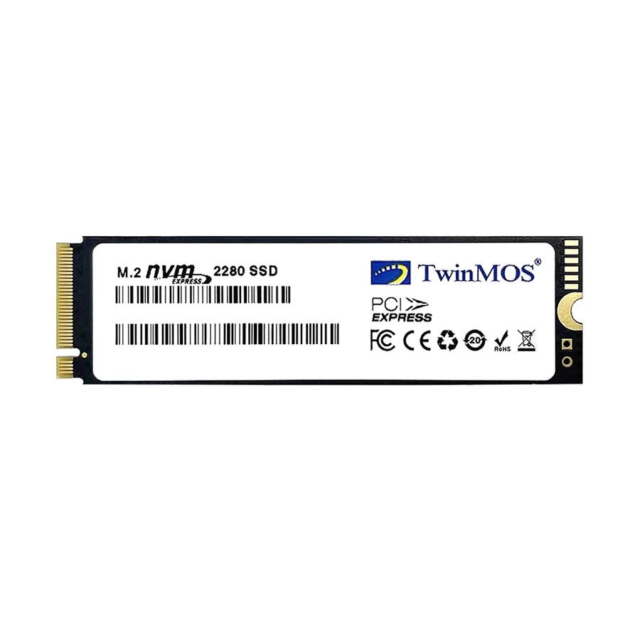 Twinmos Alpha Pro 128GB M.2 2280 PCIe NVMe Gen.3 SSD #NVMEDGBM2280-5Y(3600 MB/s & 3250 MB/s)