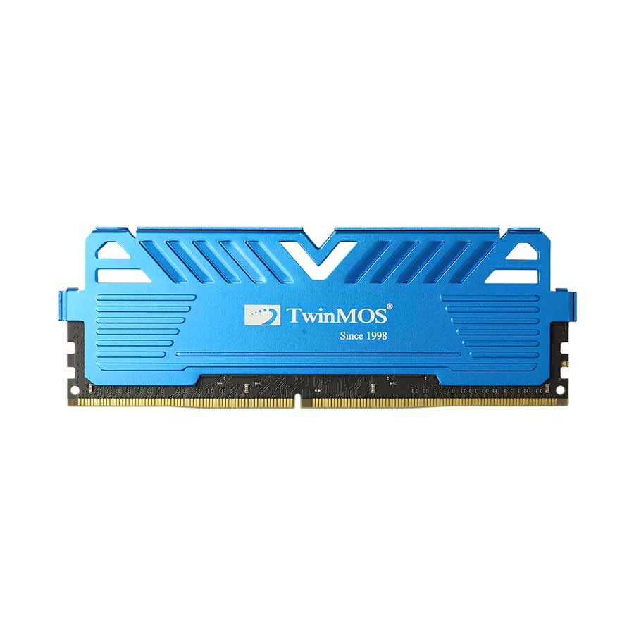 Twinmos TornadoX6 16GB DDR4 3200MHz C22 Blue Desktop RAM with Heatsink