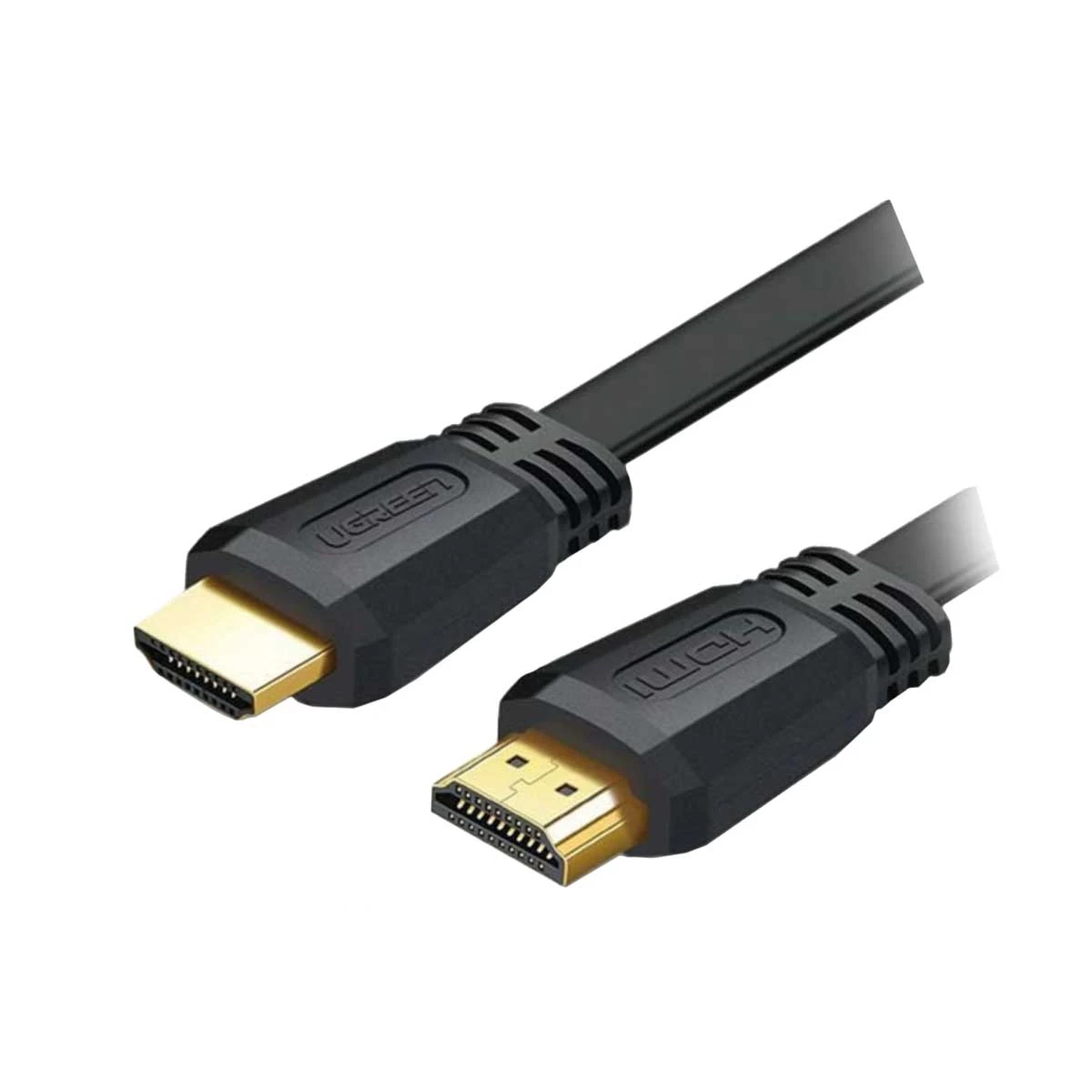 Ugreen HDMI Male to Male, 5 Meter, Black Cable # 50821 (Flat, 4K)