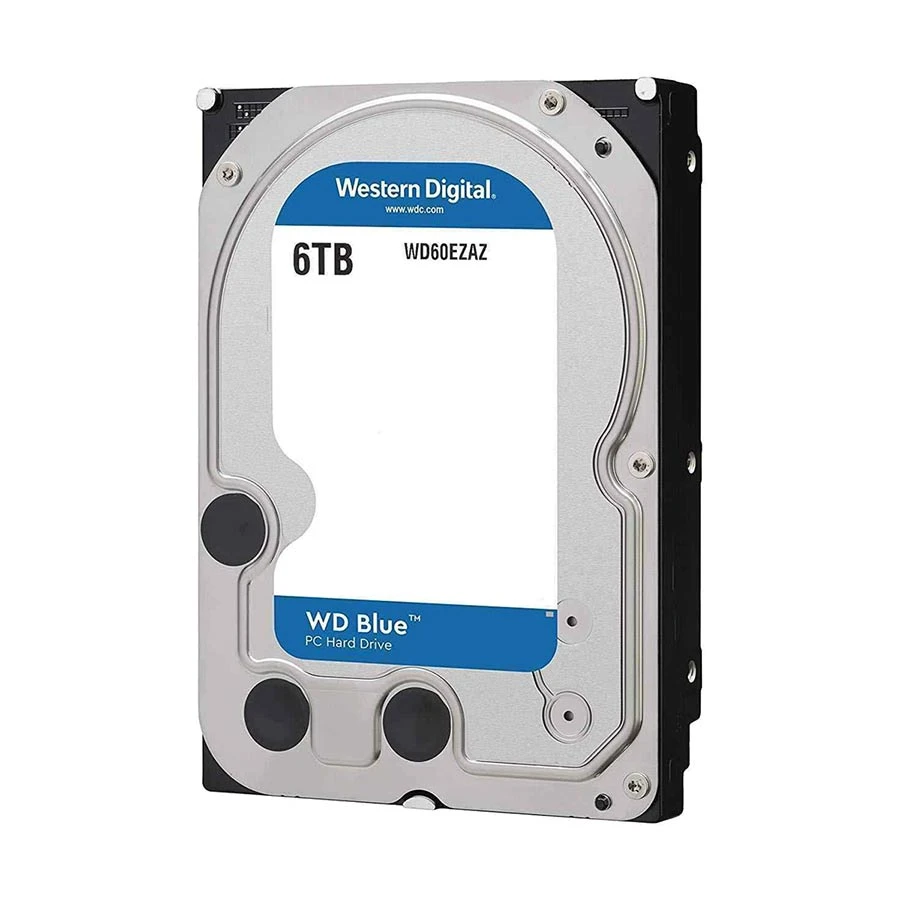 Western Digital Blue 6TB 3.5 Inch SATA 5400RPM Internal HDD #WD60EZAZ