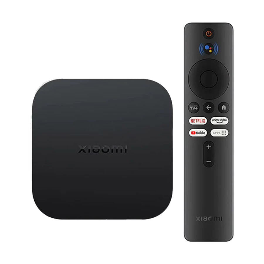 Xiaomi TV Box S (2nd Gen) 4K Ultra HD Android TV with Google Assistant Remote Streaming Media Player #MDZ-28-AA