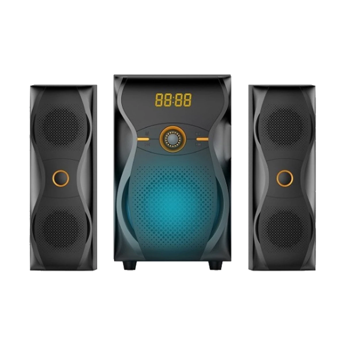 Xtreme SICILY 2:1 Black Bluetooth Speaker