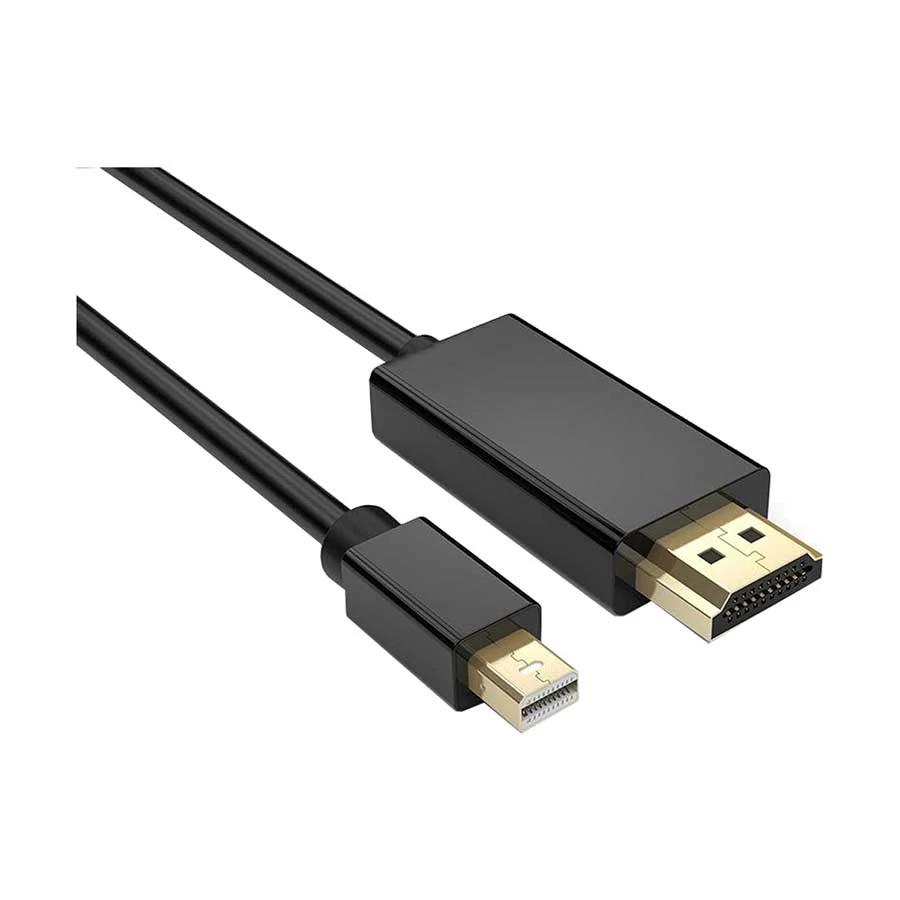 Yuanxin Mini DisplayPort Male to HDMI Male 1.8 Meter Black Cable # YDH-001
