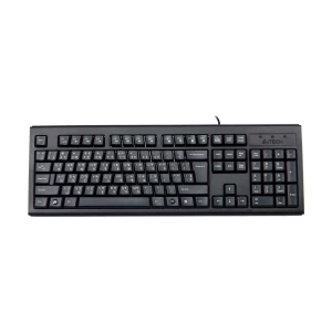 A4 Tech KRS-83 Black Wired Multimedia (FN hotkey) Keyboard with Bangla