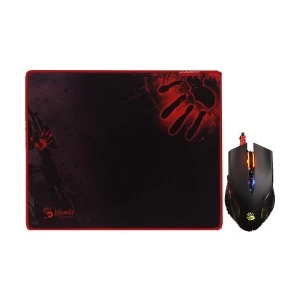 A4 Tech Q8181S Neon X Glide Gaming Mouse & Mouse Pad