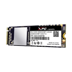ADATA XPG SX6000NP 128GB M.2 2280 PCIe Gen3x2 SSD Drive
