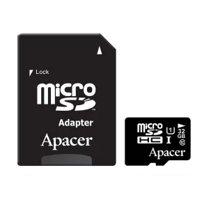 Apacer MicroSDHC UHS-1 32GB Class10 W/ADAPTER