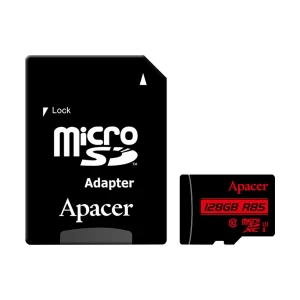 Apacer R85 MicroSDHC UHS-I U1 128GB Class10 Memory Card with Adapter #AP128GMCSX10U5-R