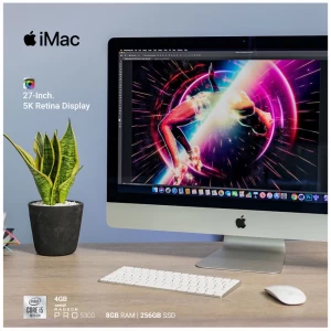 Apple iMac 2020 Intel Core i5 27 Inch 5K Retina Display Silver All in One PC