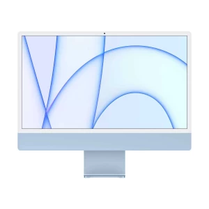 Apple iMac (Mid 2021) Apple M1 Chip 24 Inch 4.5K Retina Display 7-Core GPU Blue All in One Brand PC #MJV93LL/A, MJV93ZP/A
