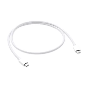 Apple USB Type-C Male to Male, 0.8 Meter, White Data Cable (Thunderbolt 3) # MQ4H2AM/A / MQ4H2ZA/A