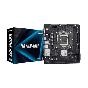 ASRock H470M HDV Intel Motherboard (Without m.2)